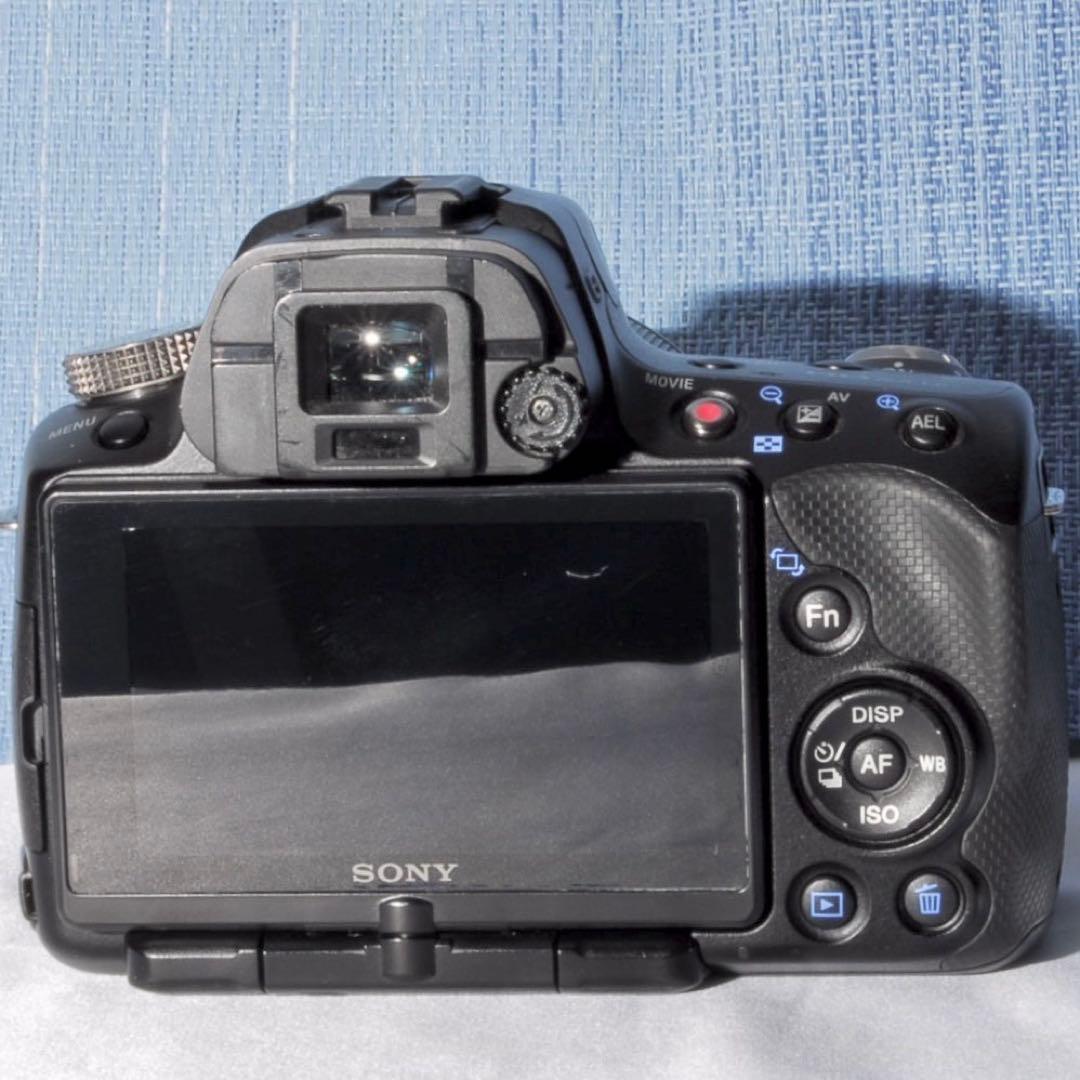 ♥️訳あり格安♥️SONY α33 標準レンズセット♥️スマホ転送 - メルカリ