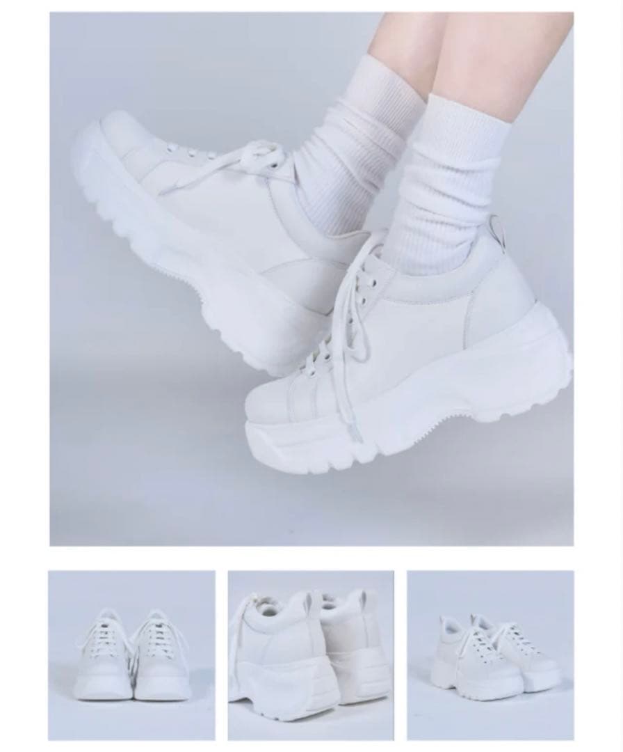 新品未使用】 鈴木亜美 さん プロデュース スニーカー Lサイズ - メルカリ