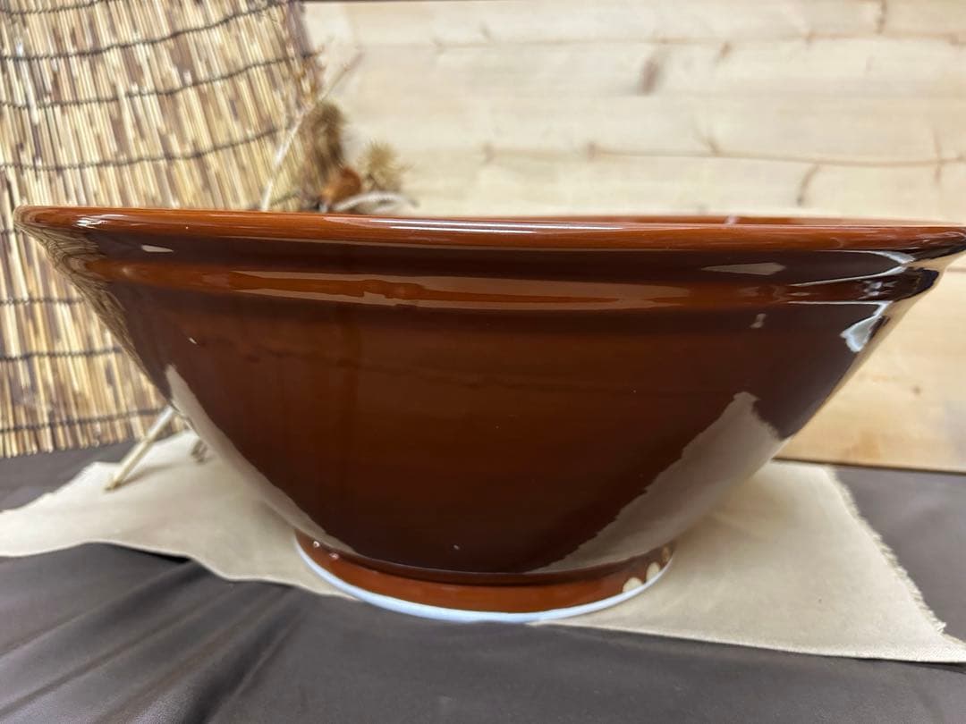 新品未使用/特価品❕常滑焼/ヤマセ/特大/15号/すり鉢/1点 大