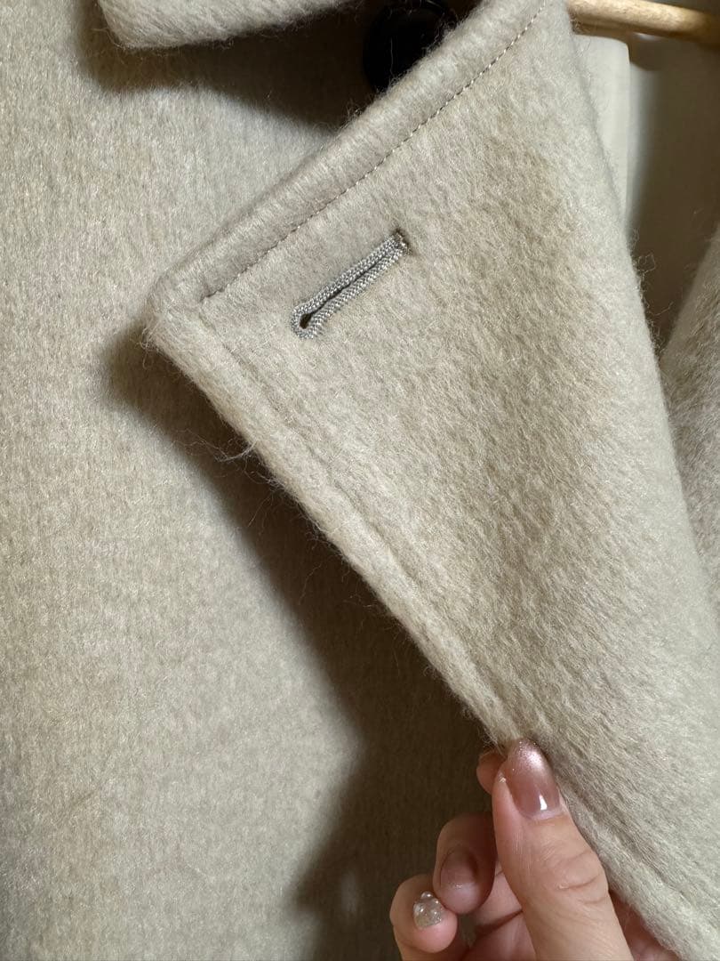 完売 SALE定価4万 アルシーヴ シャギーピーコート 38 - メルカリ