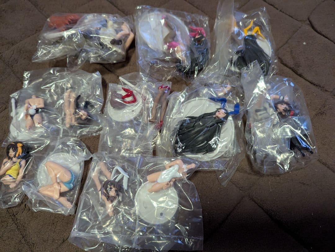 フィギュアセット ハルヒ ガンダム剣心ガンソード星矢ブリーチ 美少女