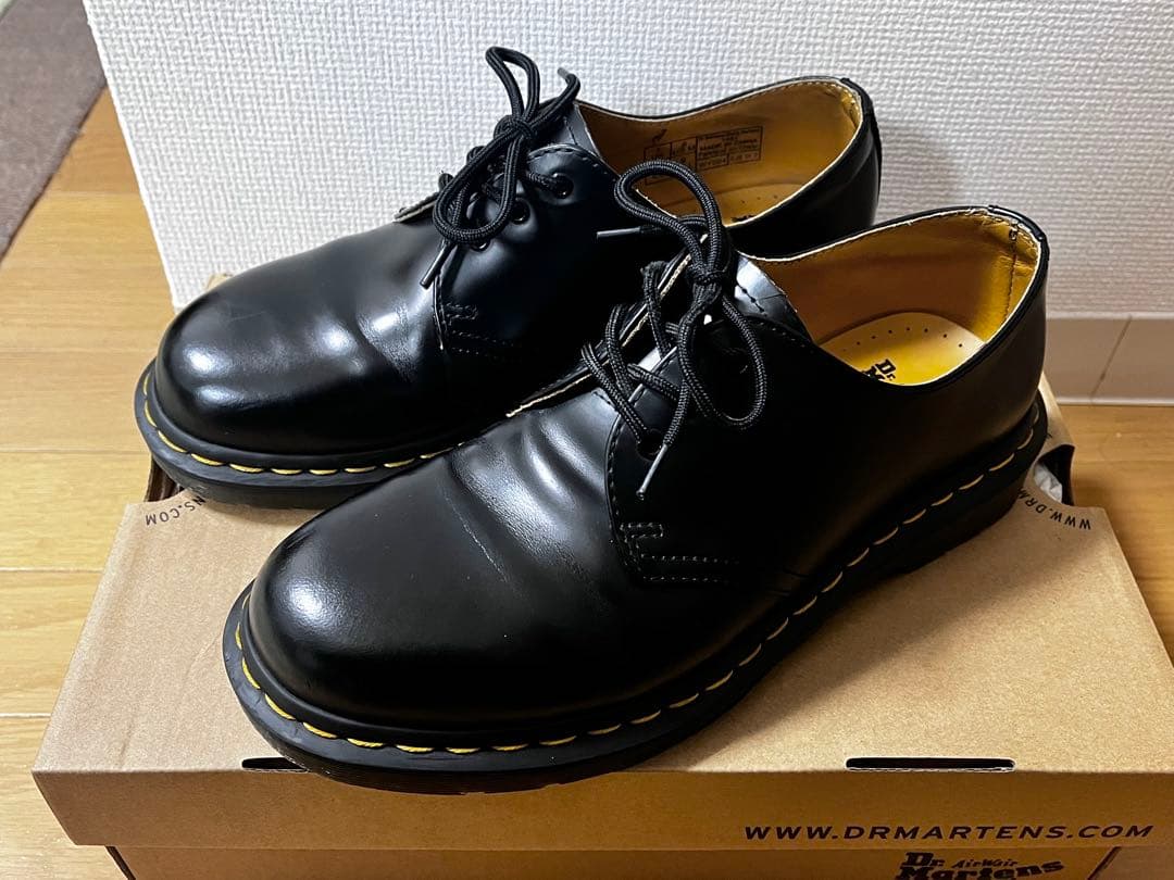 Dr. Martens（ドクターマーチン）　1461 3ホールシューズ 1461 ジップ ベックス ホワイトステッチ 3 ホール シューズ