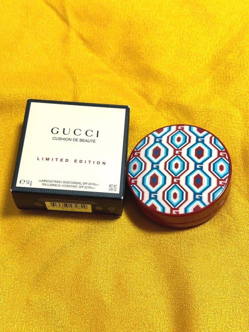 GUCCI CUSHION DE BEAUTE 限定版 14g 02.5 02.5 グッチ クッション ドゥ ボーテ（ファンデーション） ・シェード