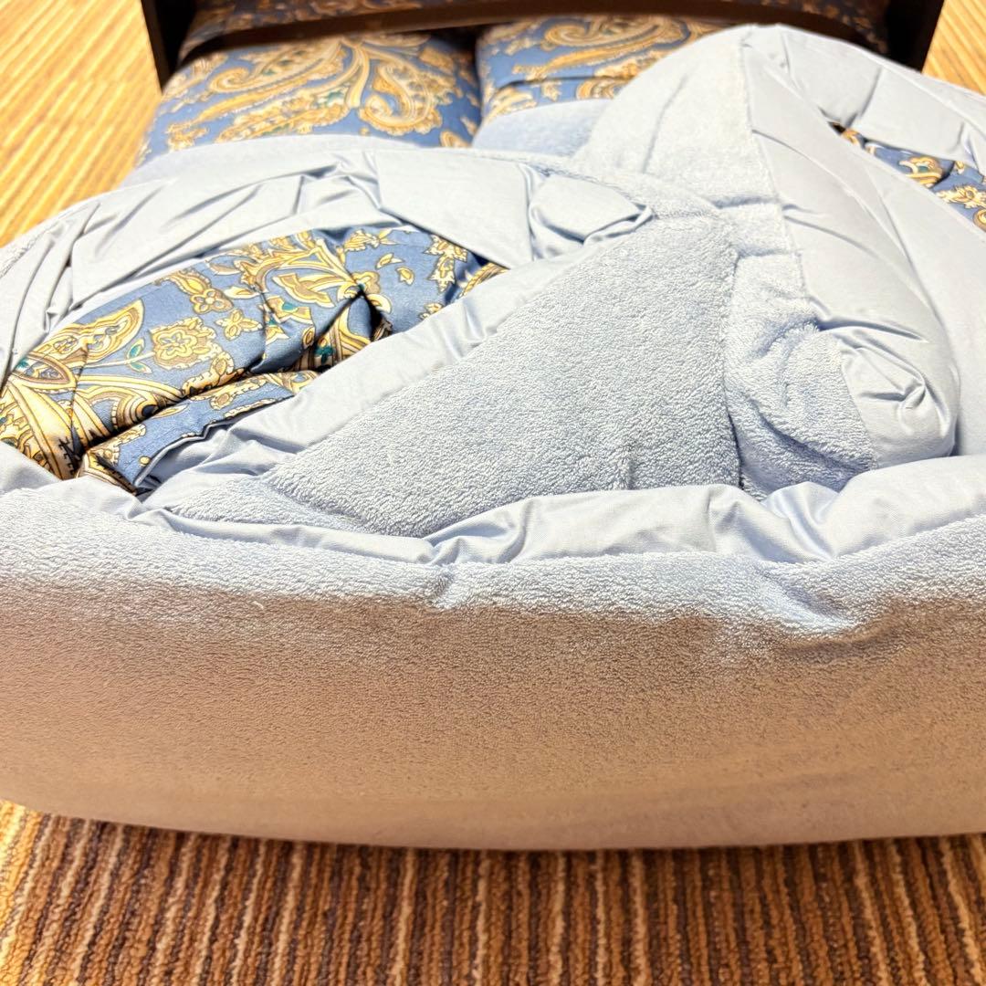 イヴサンローラン 肌掛けふとん ブルー 140×190cm - メルカリ