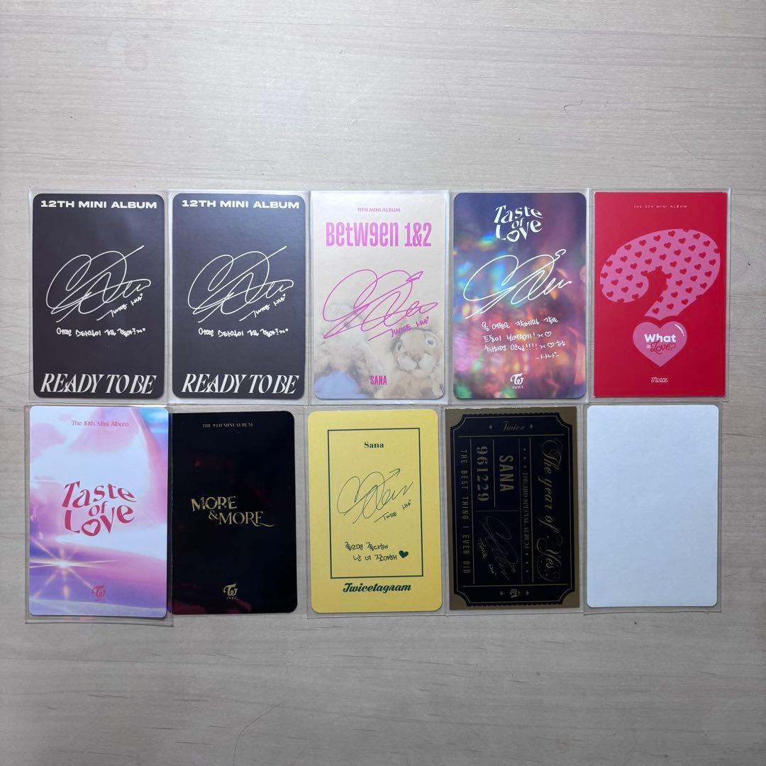 twice サナ トレカ まとめ売り - メルカリ