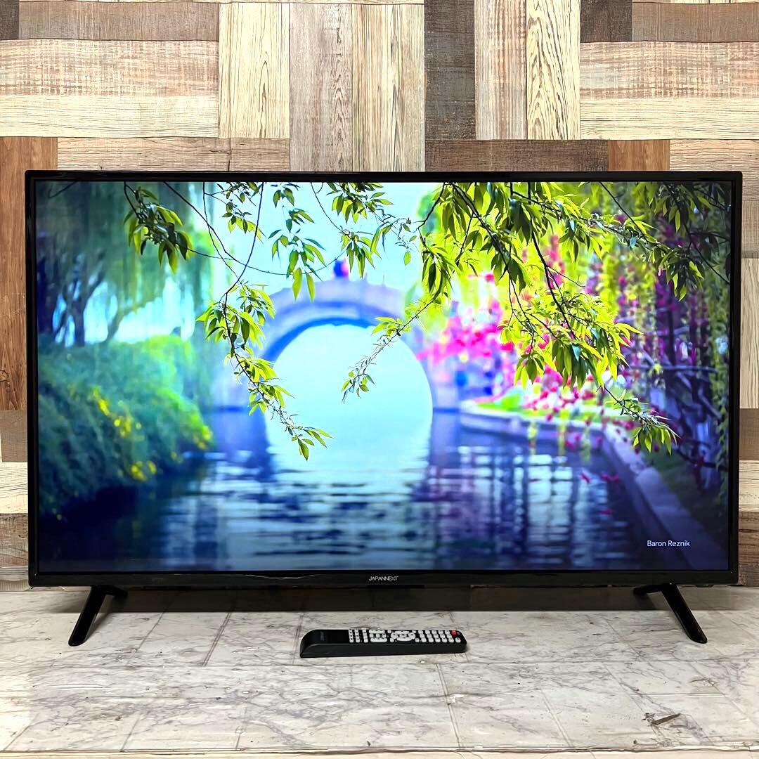 即日受渡❣️全国送料込ジャパンネクスト43型4K液晶モニターリモ付