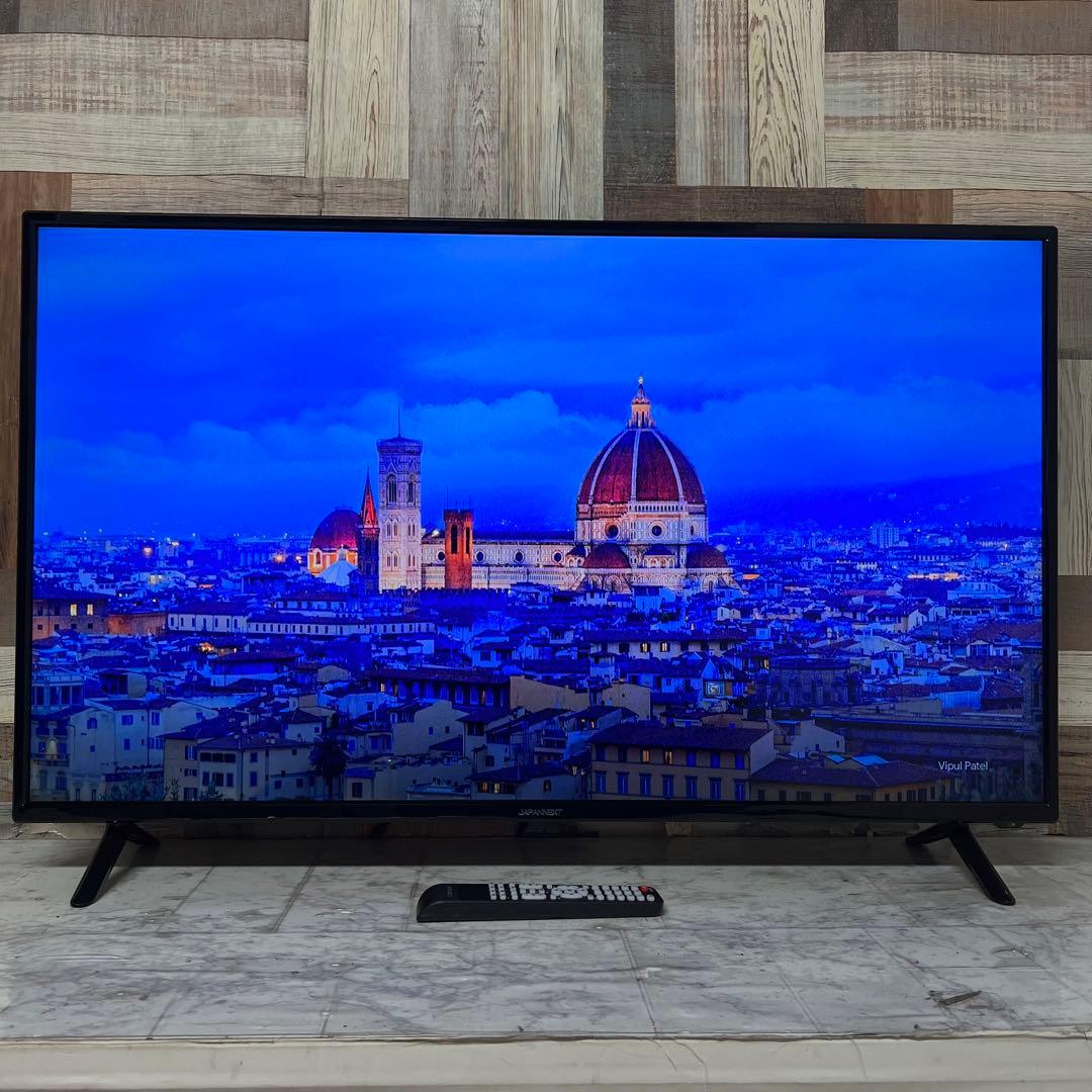 即日受渡❣️全国送料込ジャパンネクスト43型4K液晶モニターリモ付