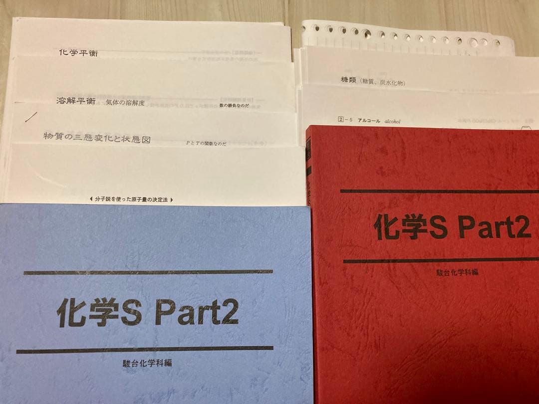 駿台 化学S Part1(石川先生)Part2(星本先生) EXコース(MS)
