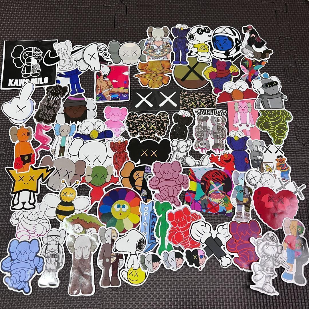 KAWS ステッカー 65枚セット カウズ キャラクター アート シール