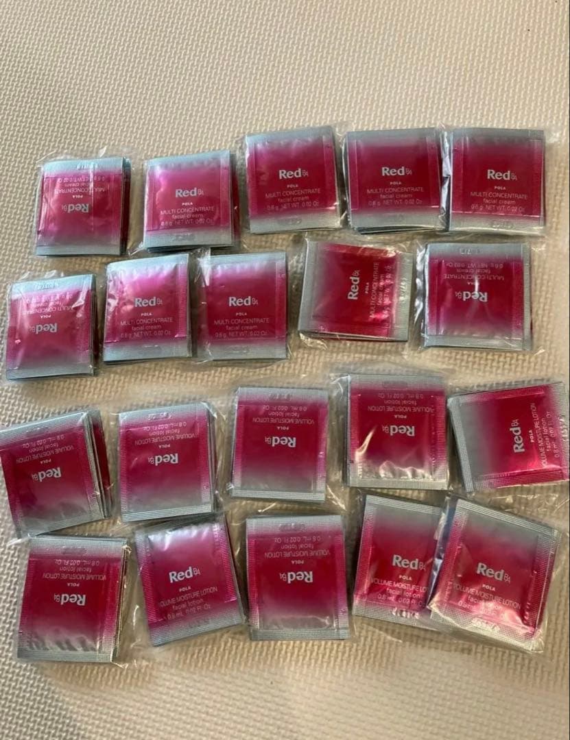 POLA red BAローション、ミルククリーム各100包 - メルカリ