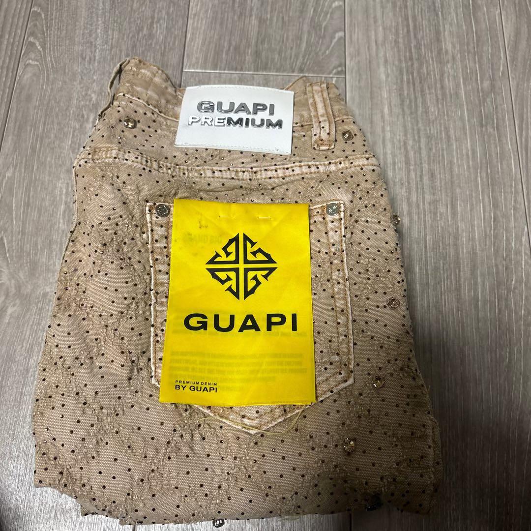 GUAPI スパンコール付きパンツ 32 - メルカリ