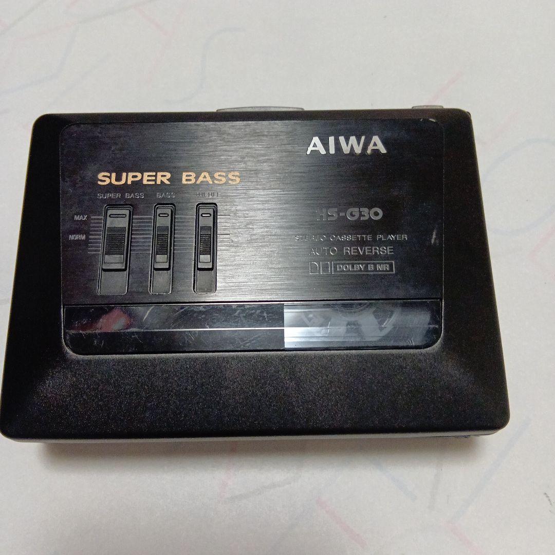 ジャンク品 アイワ AIWA HS-G30 カセットプレーヤー 昭和レトロ - メルカリ