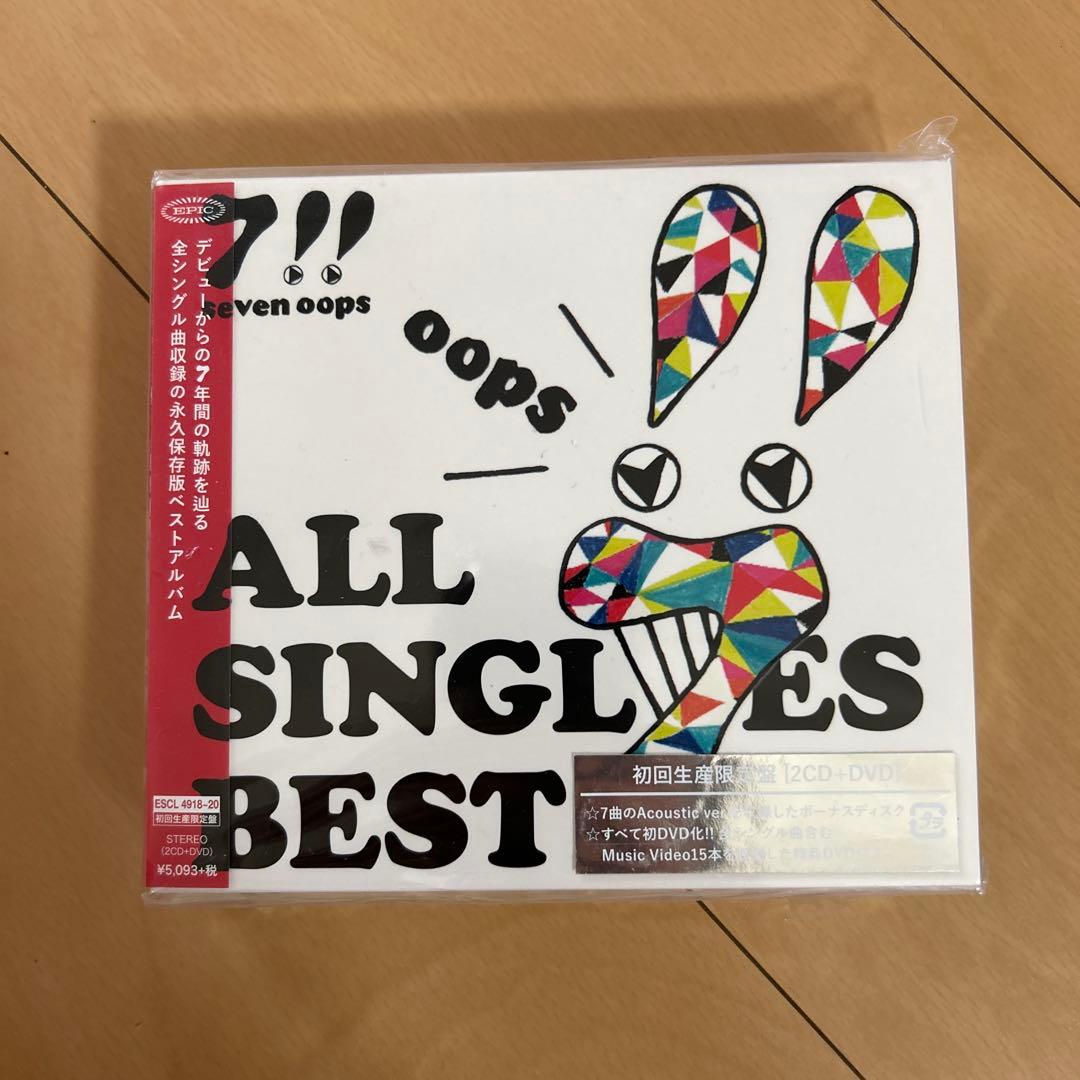 【即購入ok!!】7!! seven oops ベストアルバム 初回DVD付 即購入ok!!】7!! seven oops ベストアルバム 初回DVD付 - メルカリ