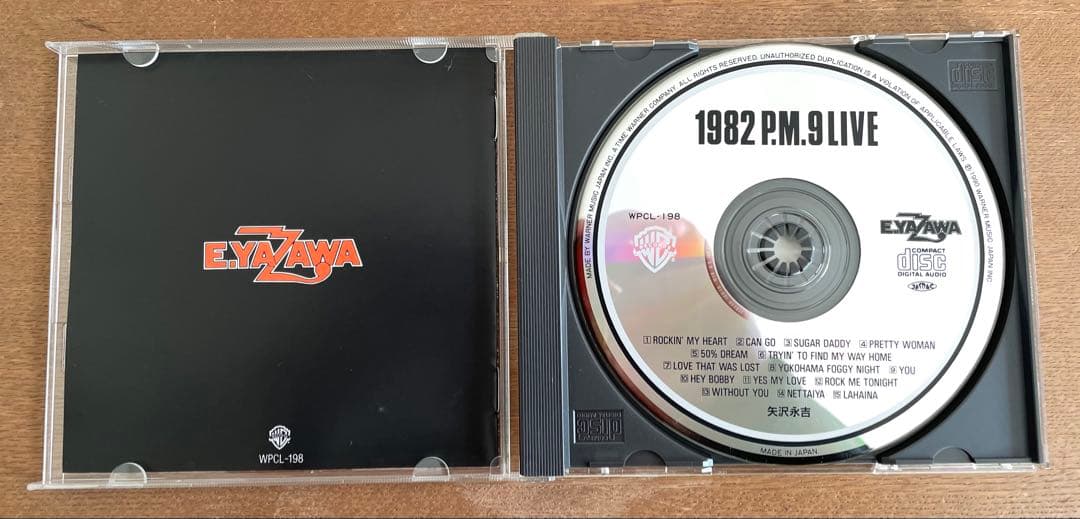 矢沢永吉 CD 1982 P.M.9LIVE
