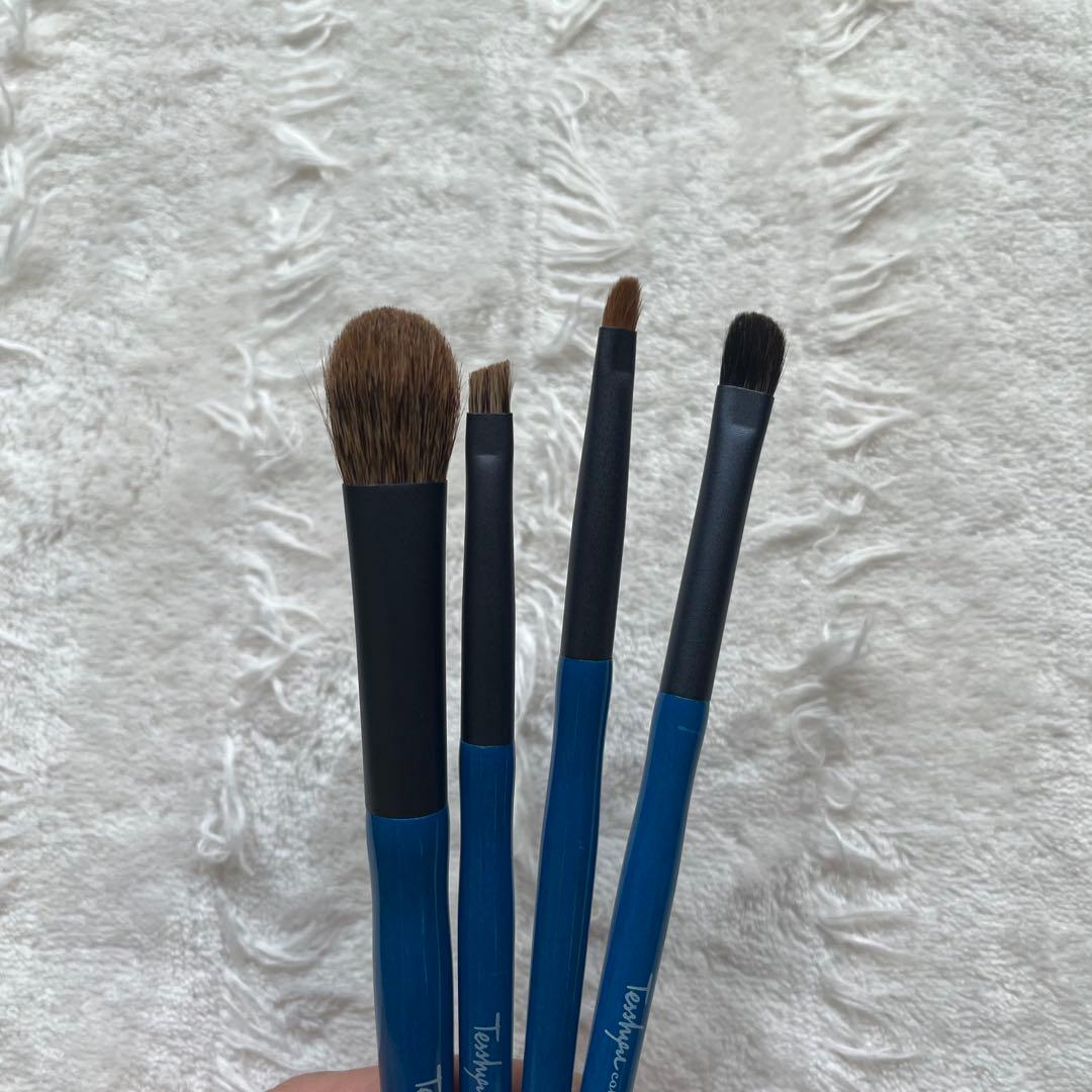 最終値下げ】カネボウ鉄舟 熊野筆 ブラシセット9本【竹宝堂】