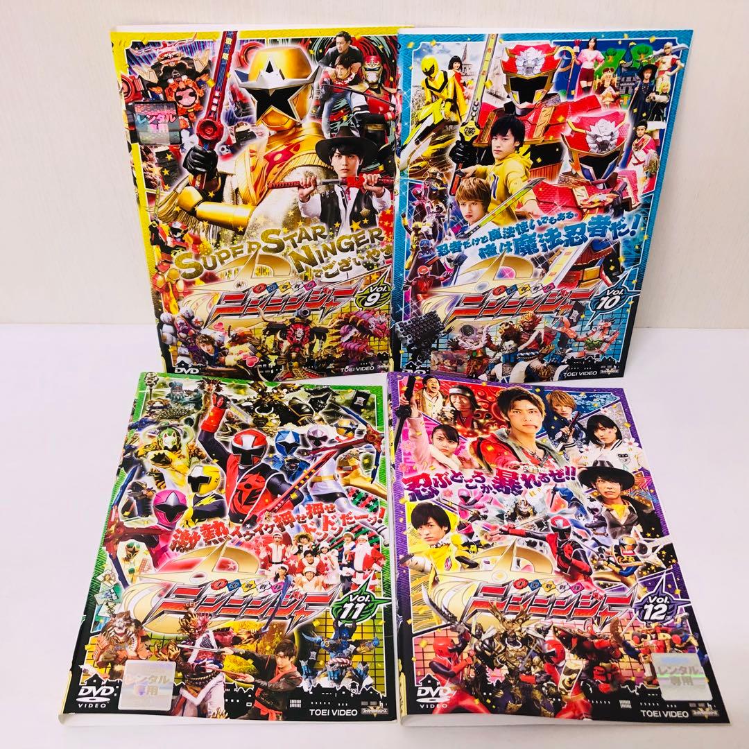 手裏剣戦隊ニンニンジャー DVD全巻セット 合計14枚 TV本編+SP+映画
