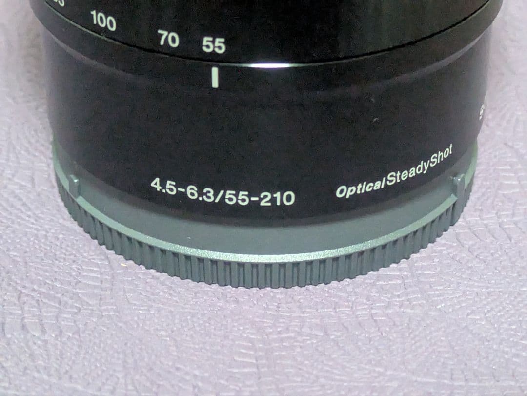 SONY Eマウント 55-210mm F4.5-6.3 ブラック ズームレンズ