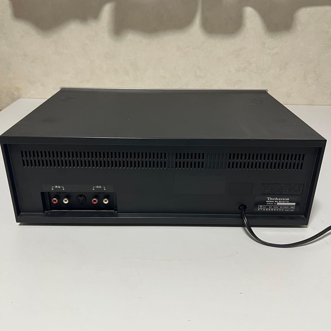 美品！Technics RS-617U カセットデッキ - メルカリ