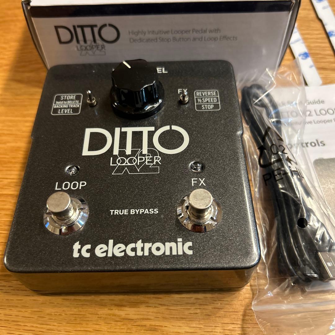 【美品】TC ELECTRONIC Ditto X2 Looper Amazon | ティーシーエレクトロニック(Tc Electronic) 2ボタン