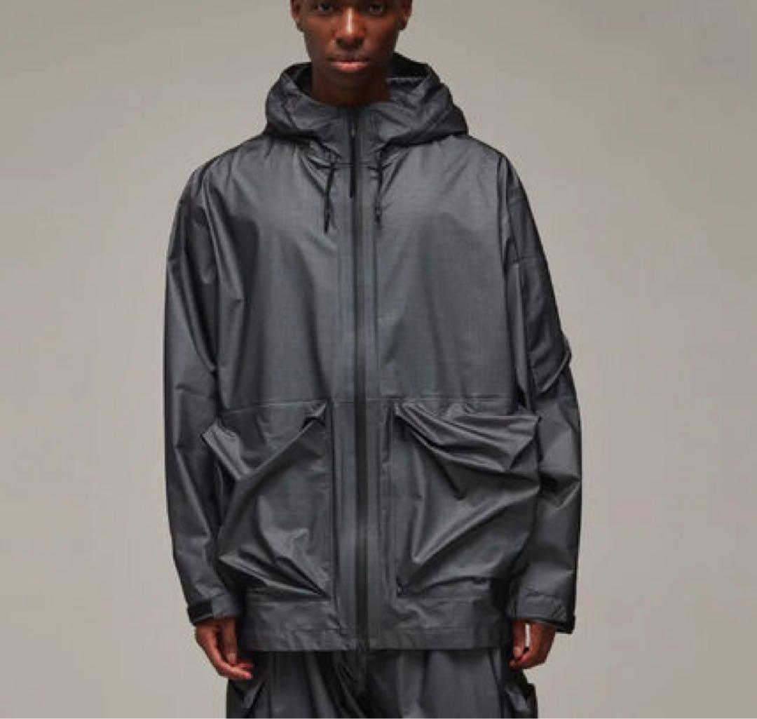 j*n様 Y-3 OUTDOOR HOODIE JACKET / GORE-TE Y-3 Yohji Yamamoto OUTDOOR HOODIE JACKET / GORE-TEX RIPSTOP (BLACK