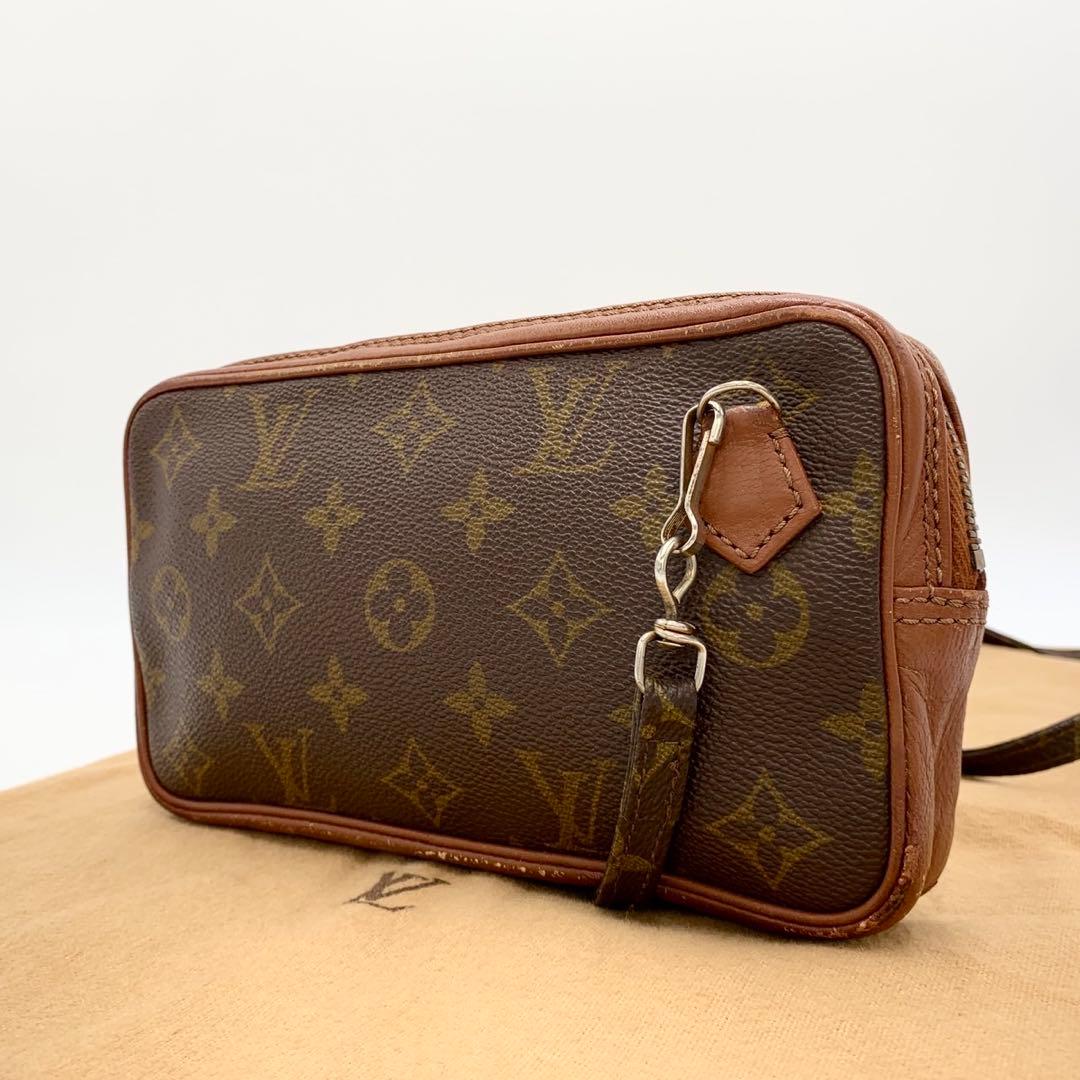 鑑定済】ルイヴィトン モノグラム 旧マルリーバンドリエール