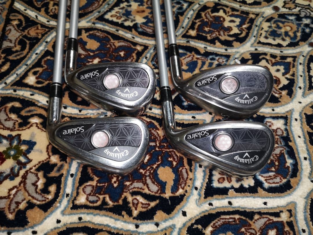 良品】キャロウェイ ソレイル レディース アイアンセット 4本 - メルカリ