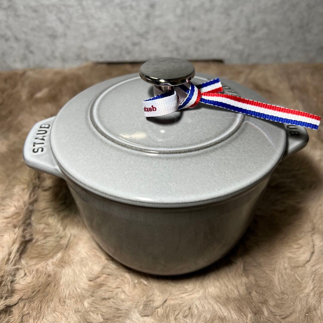 STAUB ラ・ココット de GOHAN M グレー 16cm 1.74L