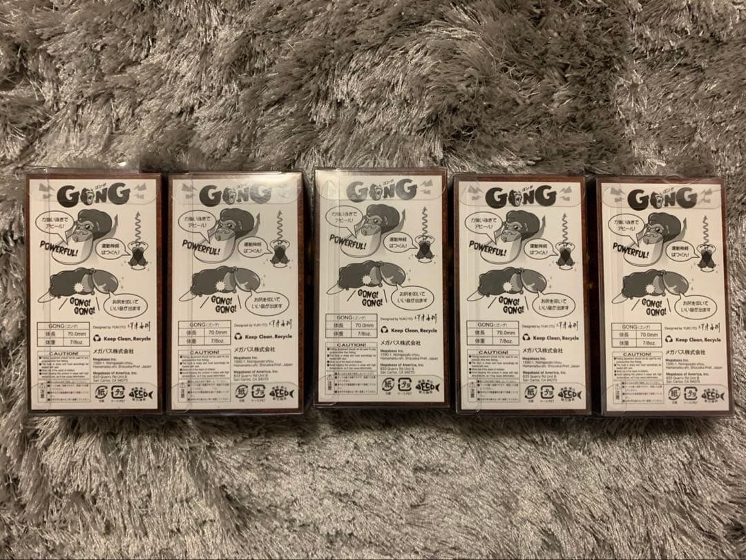 Megabass GONG メガバスゴング(SP-C) DAIFUKU5個セット - メルカリ