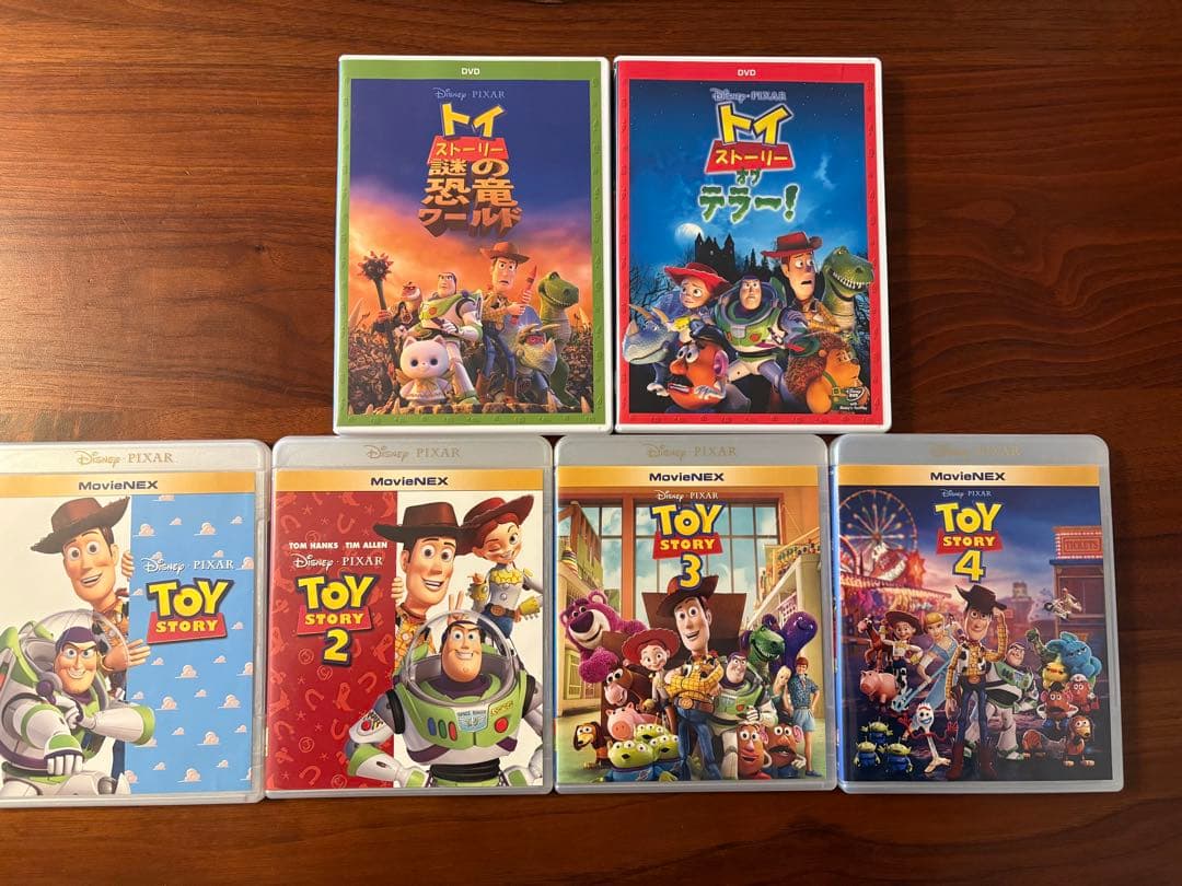 トイストーリー　DVD ６点セット トイ・ストーリー 全6枚 1、2、3、4、オブ・テラー!、謎の恐竜ワールド