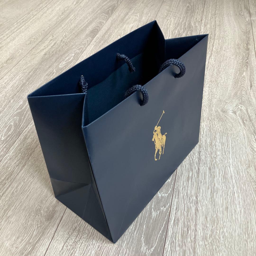 ポロ ラルフローレン ショップ袋 ショッパー 小サイズ プレゼント 紙袋