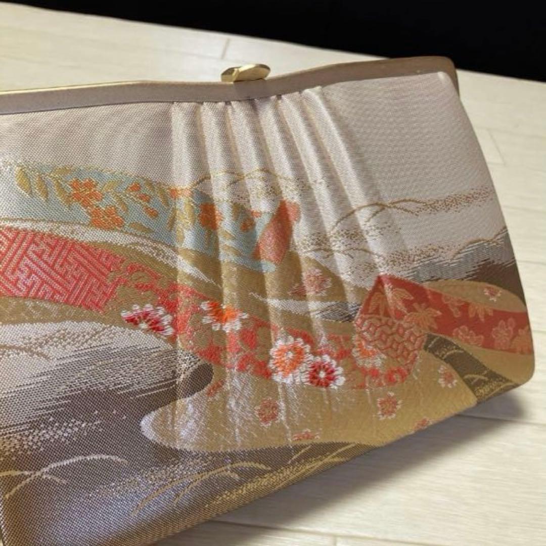 《未使用》佐賀錦　草履バッグセット