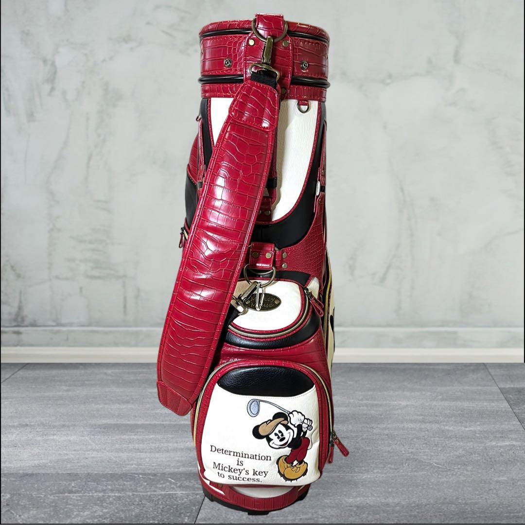 Disney ミッキー ゴルフバッグ キャディバッグ - メルカリ
