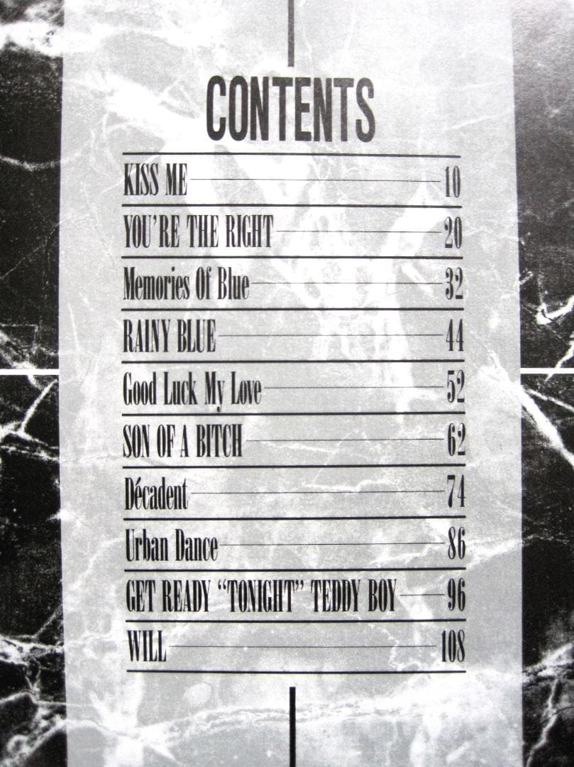 氷室京介 Memories Of Blue バンドスコア 初版 絶版 1993年 - メルカリ