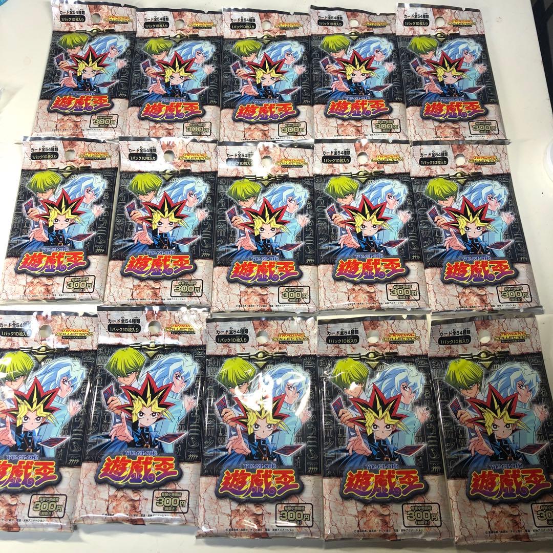 遊戯王 東映版 トレーディングコレクション 15パック - メルカリ