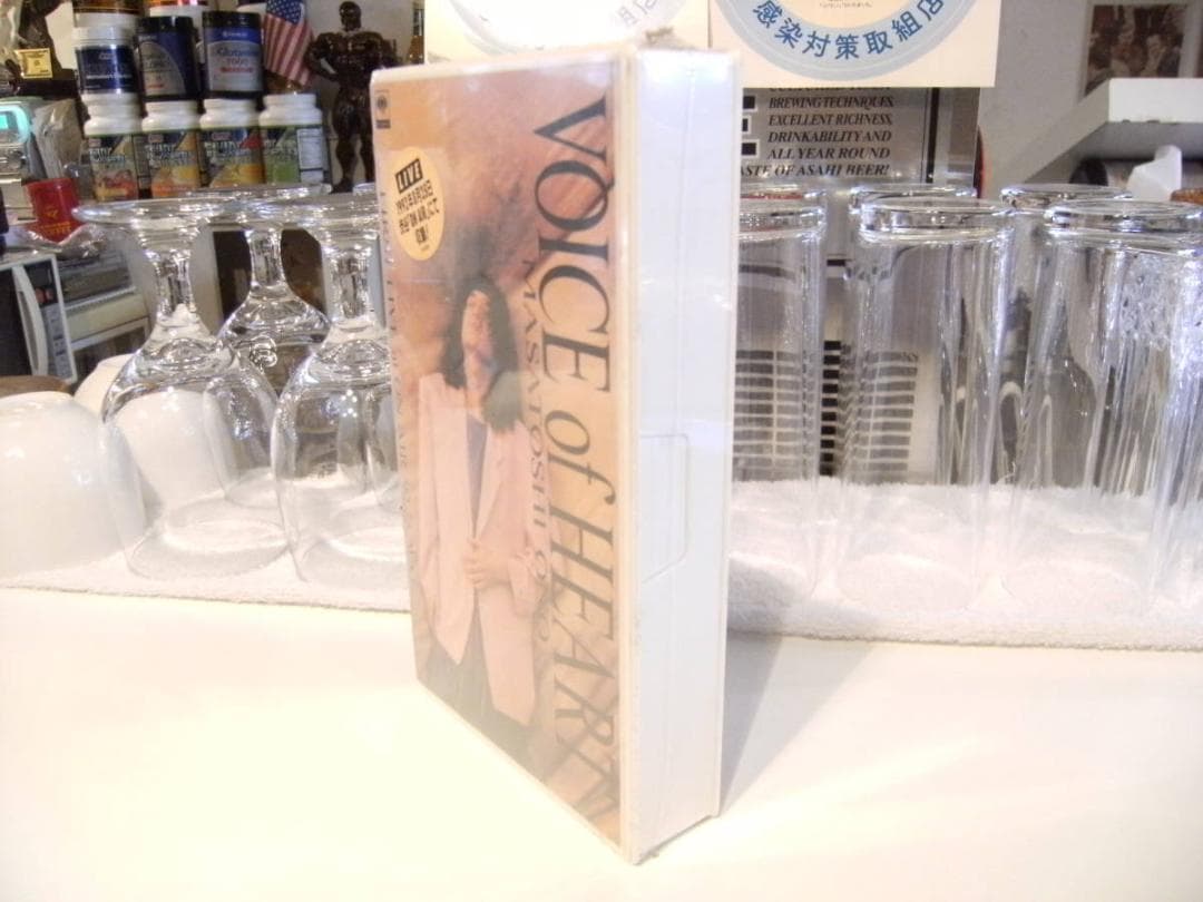 未開封★廃盤VHS★昭和レトロ★90年★アイドル全盛期★小野正利 ライブ ビデオ