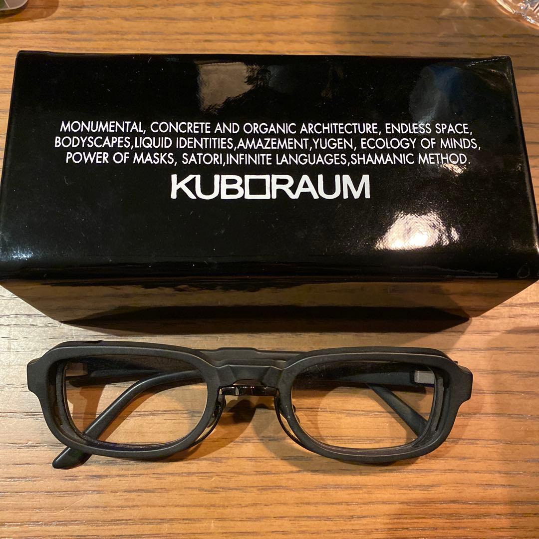 KUBORAUM Mask N12 ブラックメガネ - メルカリ