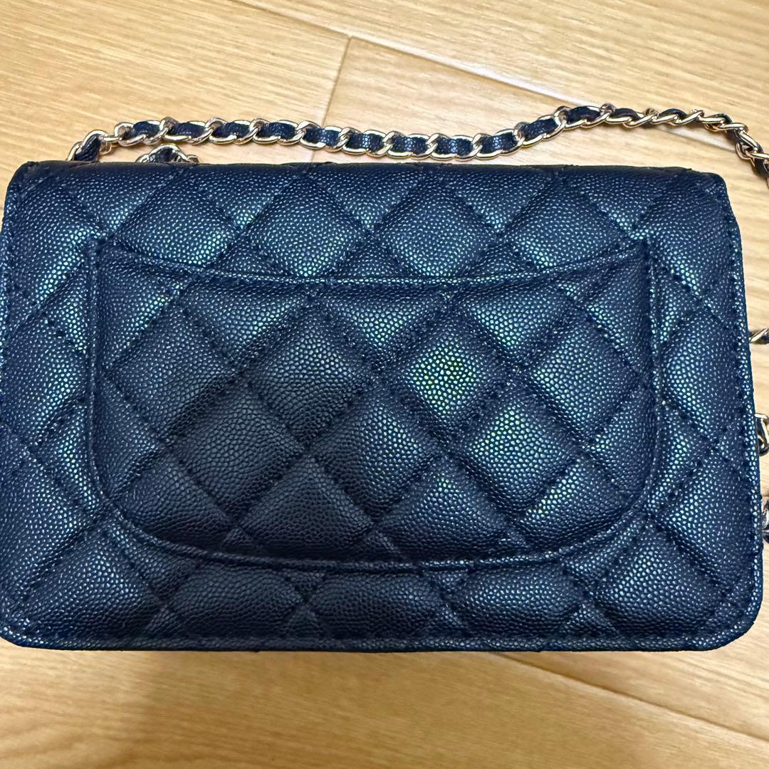 CHANEL MAKEUP ウォレットショルダーバッグ ブラック - メルカリ