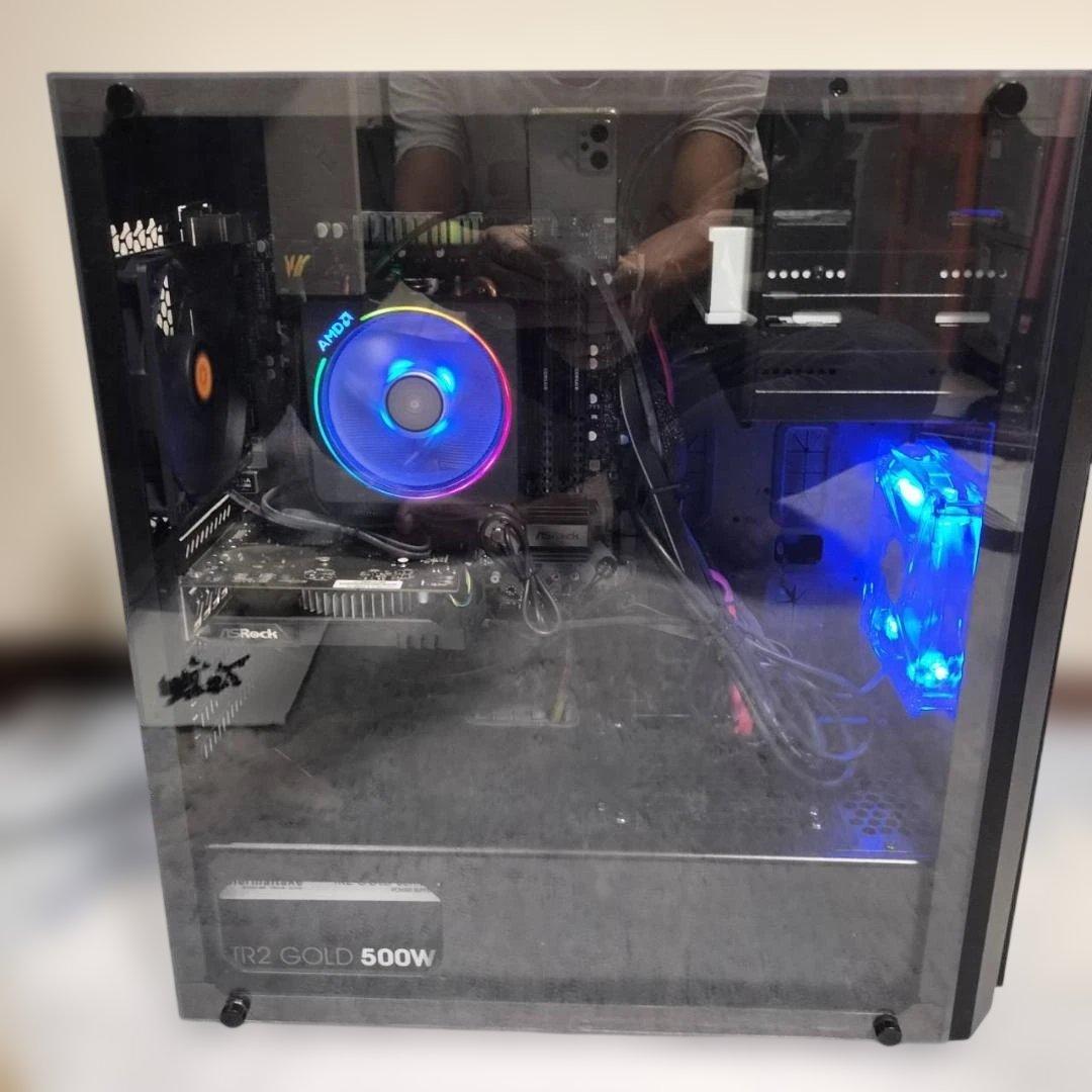 お買い得セット W11 BenQ 24モニタ2台 ゲーミング Ryzen7 お買い得セットW11Pro BenQ 24モニタ2台 ゲーミング Ryzen7 16GB