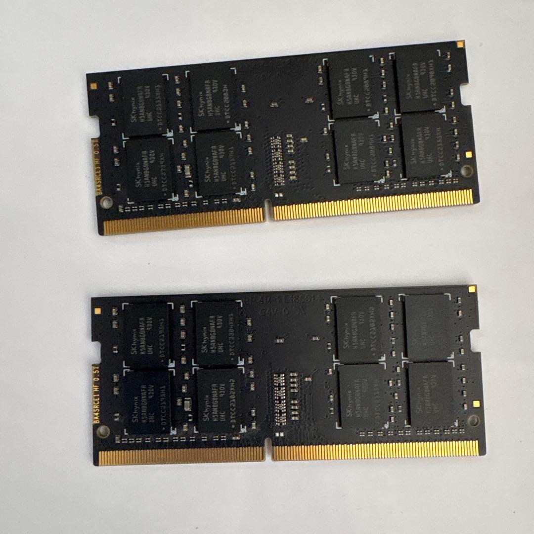 ADTEC DDR4 16GB 2枚メモリ 2666MHz合計32GB - メルカリ