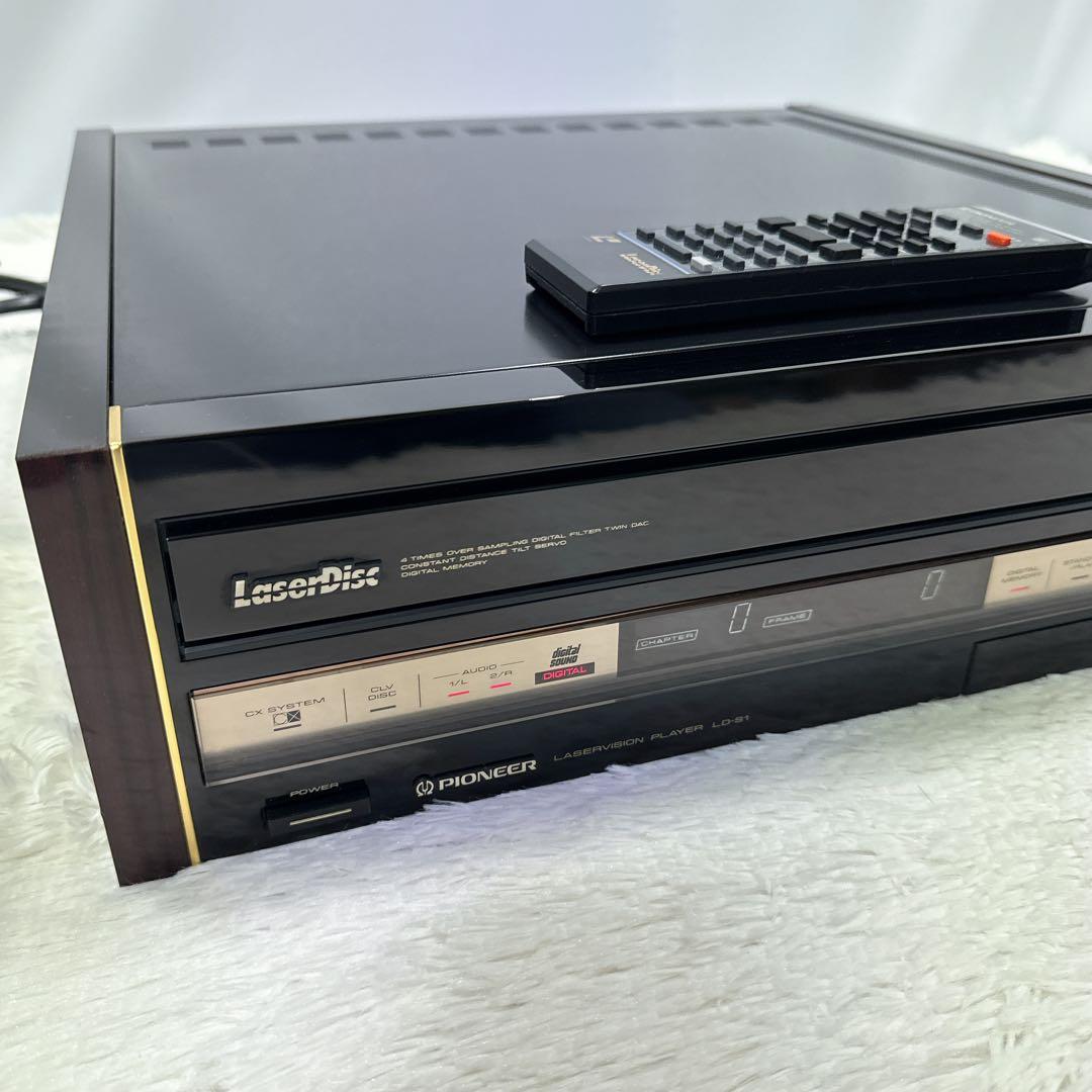 美品！定価23万円 Pioneer LD-S1/LDプレイヤー レーザーディスク