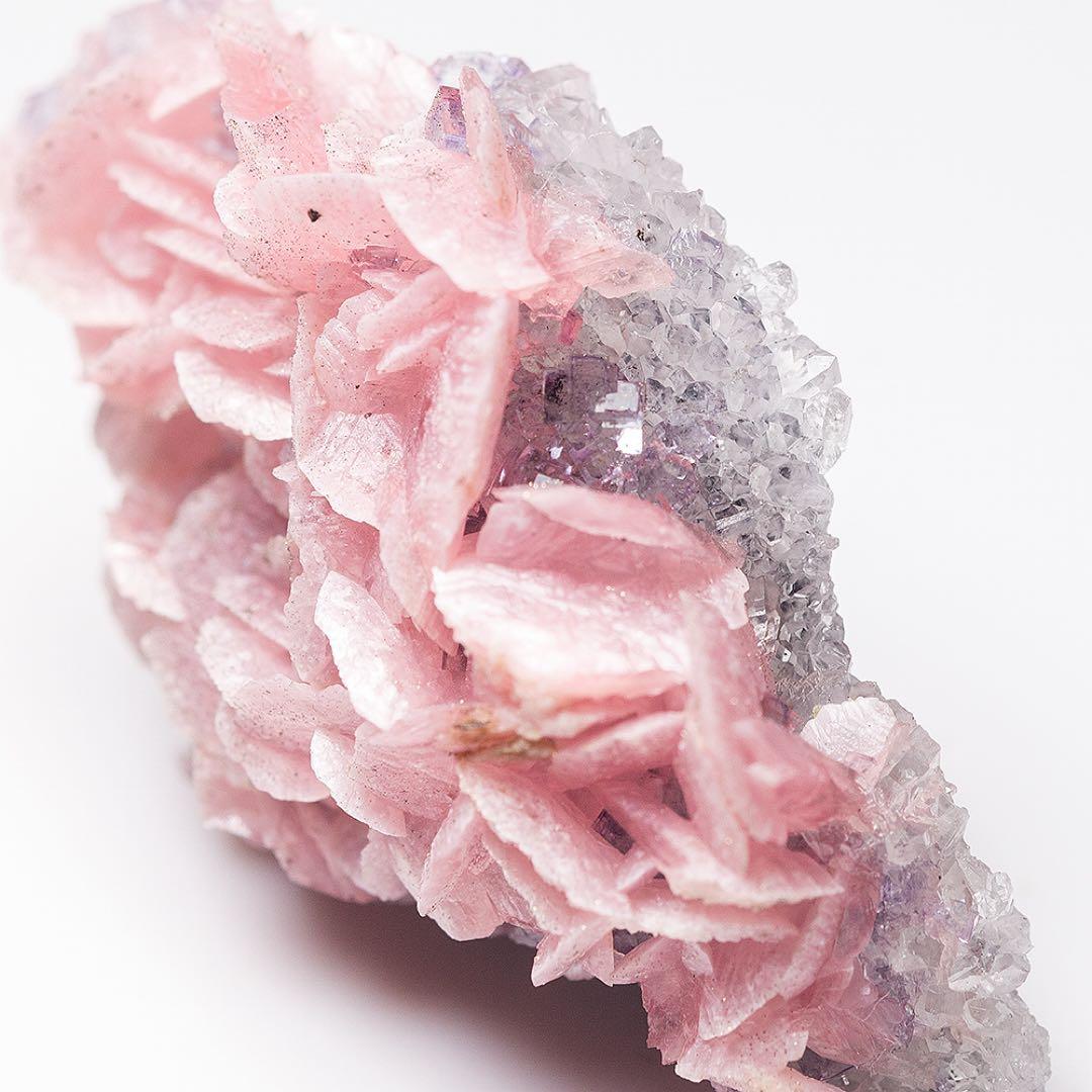 中国 ロードクロサイト フローライト 蛍石 天然石 原石 鉱物標本 鉱石