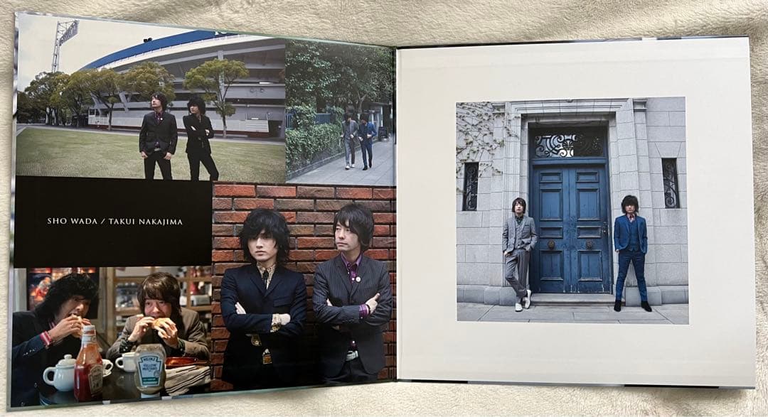 それぞれの街で』 和田唱 中島卓偉 LPレコードサイズジャケットCD