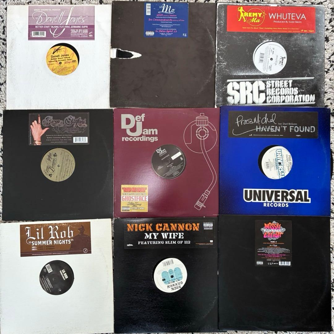 値下げしました】レコードまとめ売り50枚セット⭐︎HIPHOP R&B②
