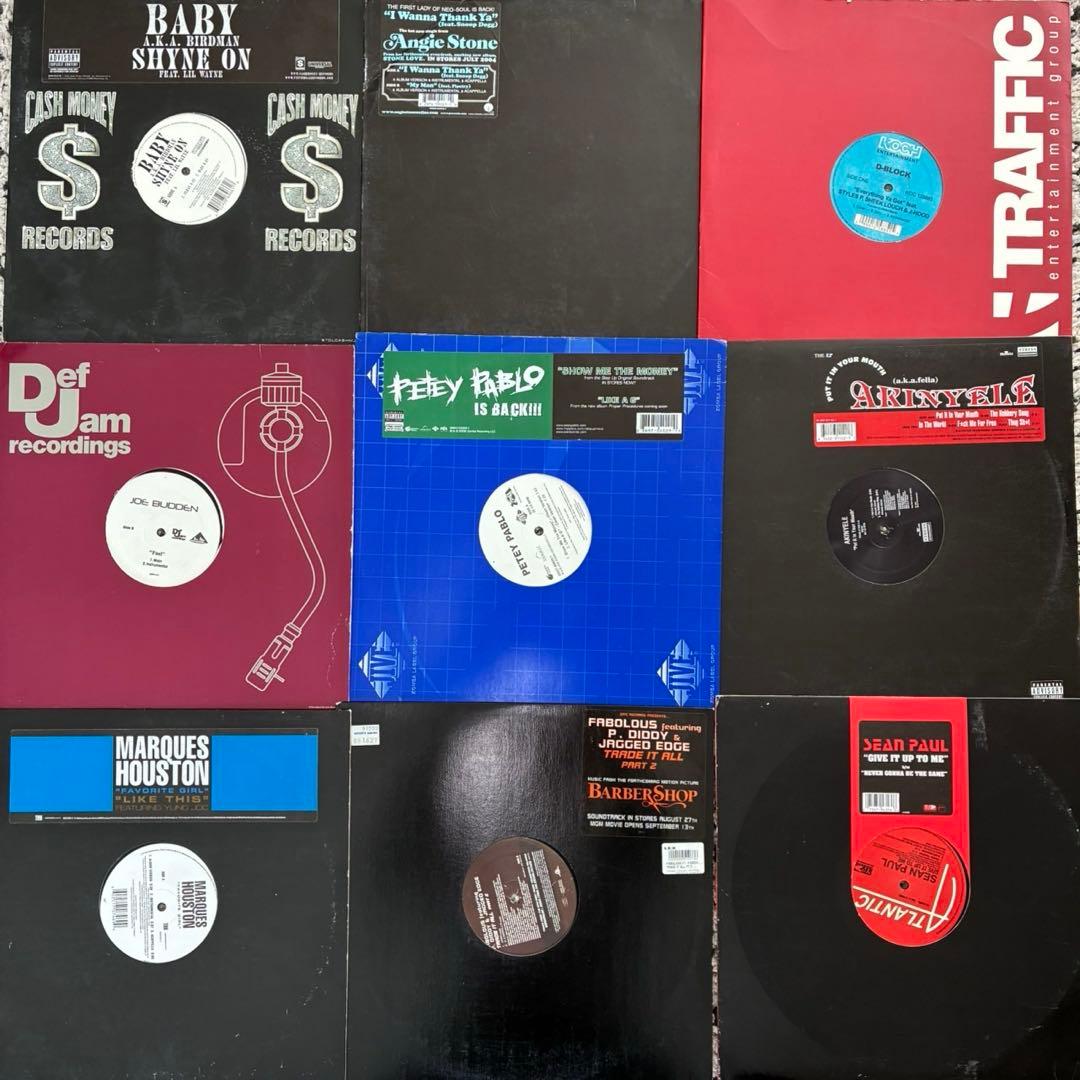 値下げしました】レコードまとめ売り50枚セット⭐︎HIPHOP R&B②