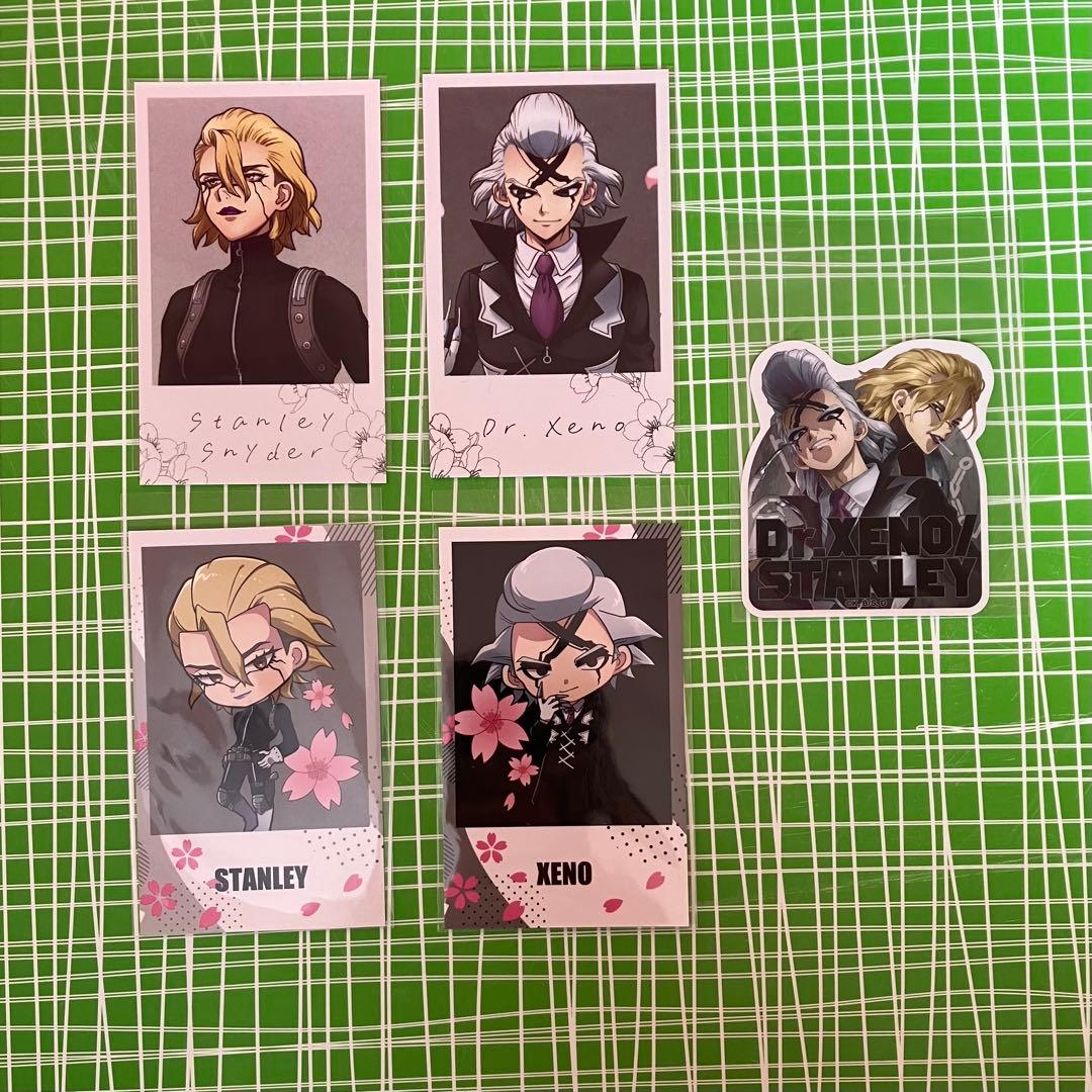 匿名配送】Dr. STONE フォトカード 花見 ゼノ スタンリー カード