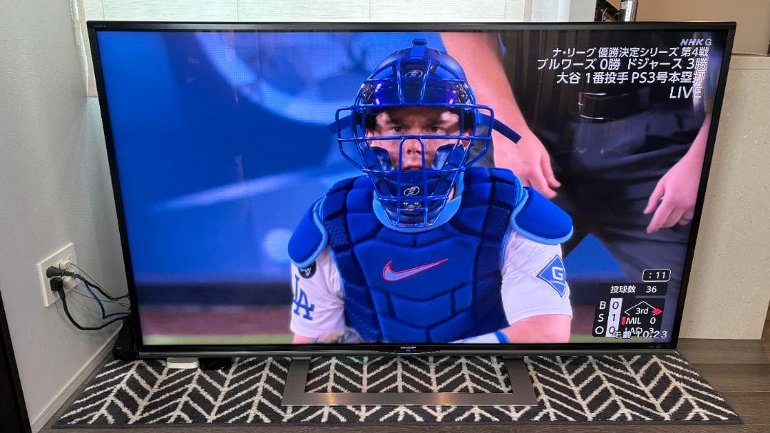 送料込】シャープ AQUOS 70インチ 4K対応液晶テレビ LC-70UD1 - メルカリ