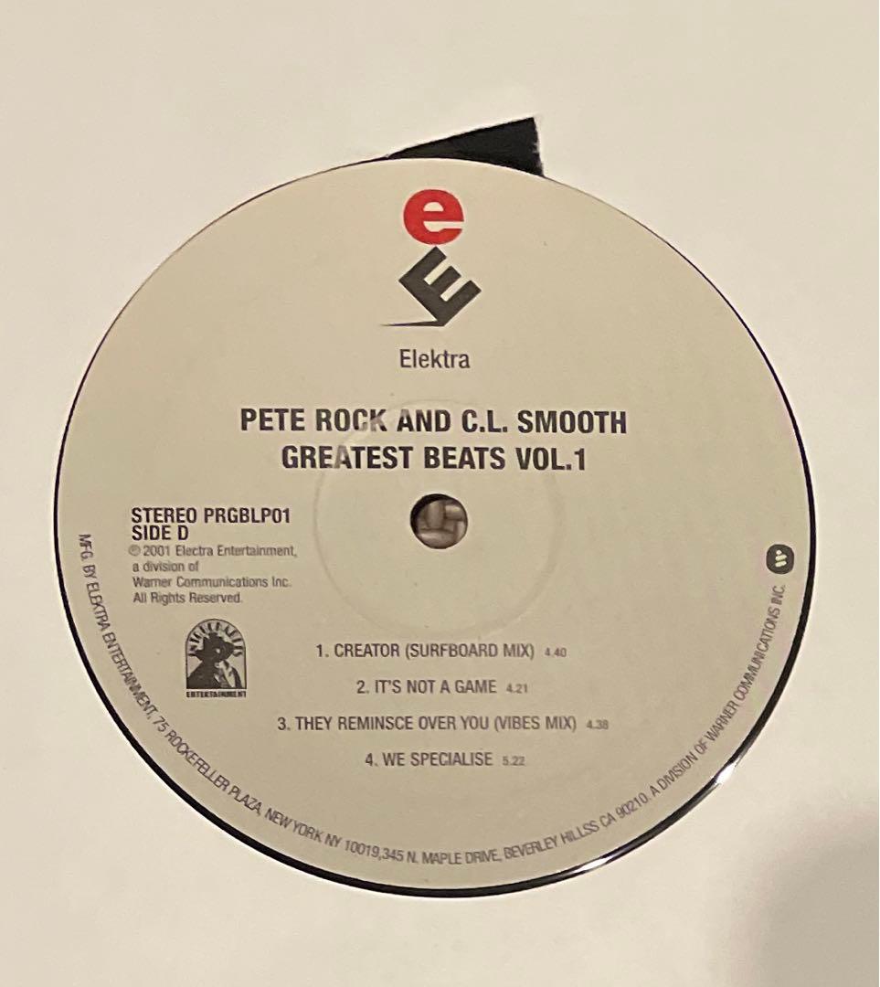 PETE ROCK & C.L.SMOOTH レコード GREATEST 2枚組
