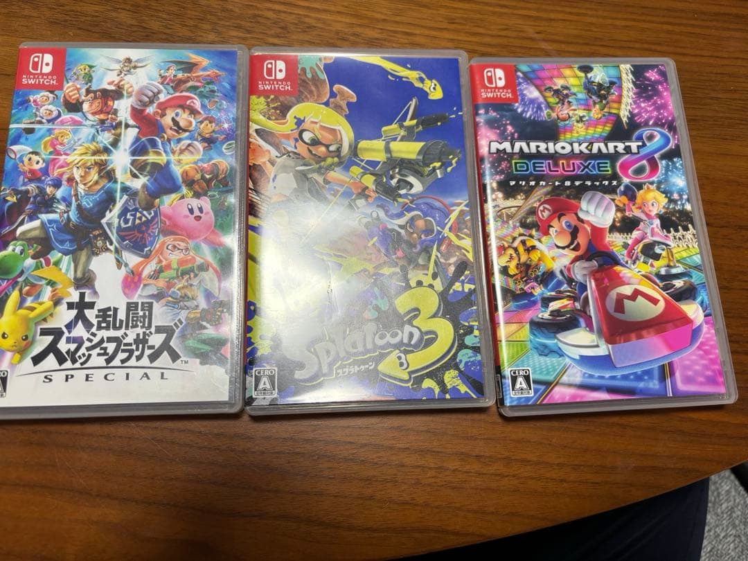スマブラ スプラ3 マリカ8 デラックス セット - メルカリ