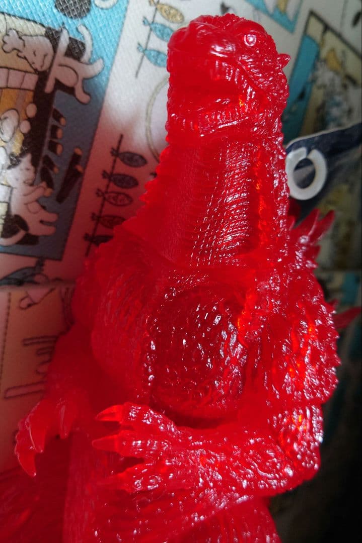 平成(ゴジラ)ゴジラ2003(クリアレッド) イトーヨーカドー限定 未使用