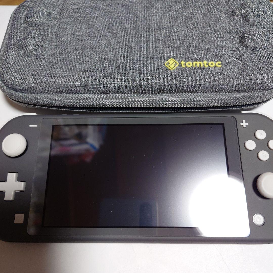 Nintendo Switch Lite グレー 本体 tomtocケース付き - メルカリ